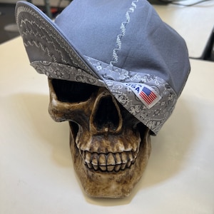 The Barbarian - white decorative stitching - made to order - reversible- pre washed- incredibly soft and durable 100% cotton