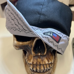 Forged  - super soft and comfortable- 100% Cotton Welding Cap - reversible- made to order