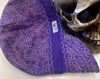 Purple Nurple - made to order-  reversible- pre washed- Incredibly soft and durable cotton