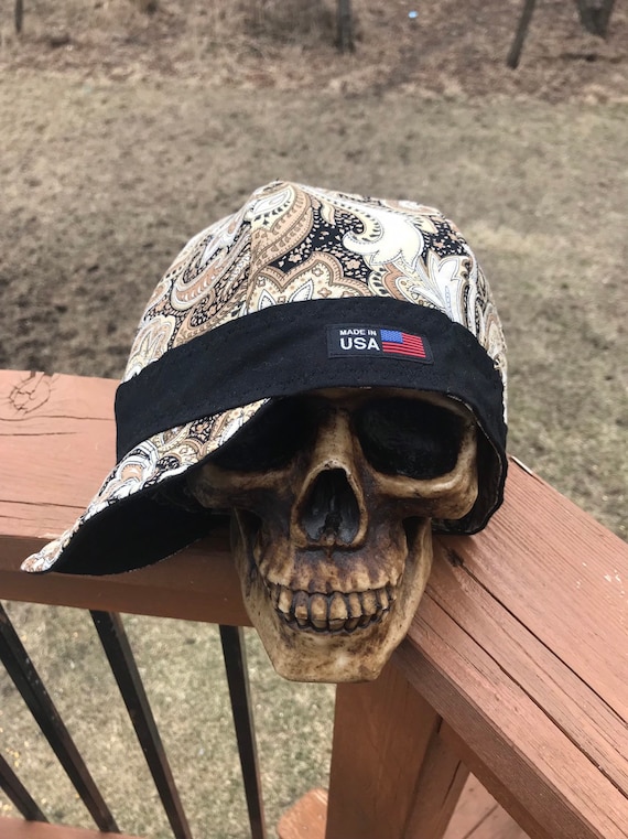 The Cappuccino - Reversible 100% Cotton Welding Cap