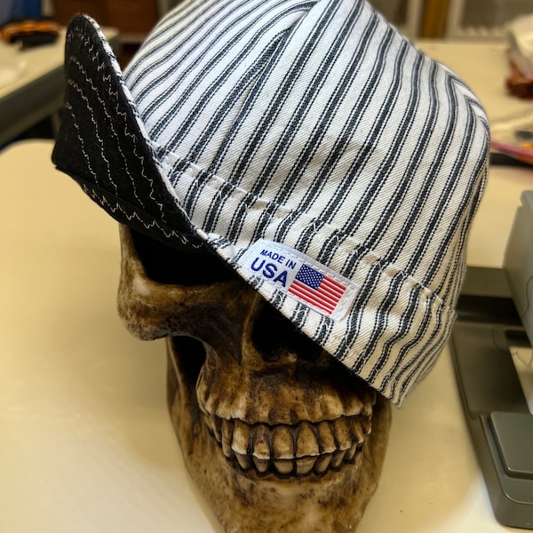 ブラックエンジニア - オールドスクールスタイル - 綿100% - オーダーメイド - リバーシブル - プレウォッシュ - 驚くほど柔らかく丈夫な綿