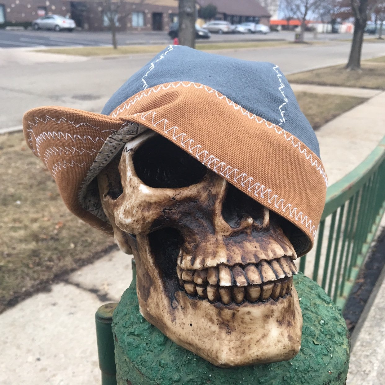 Cotton Duck Welding Cap Canvas DOES 