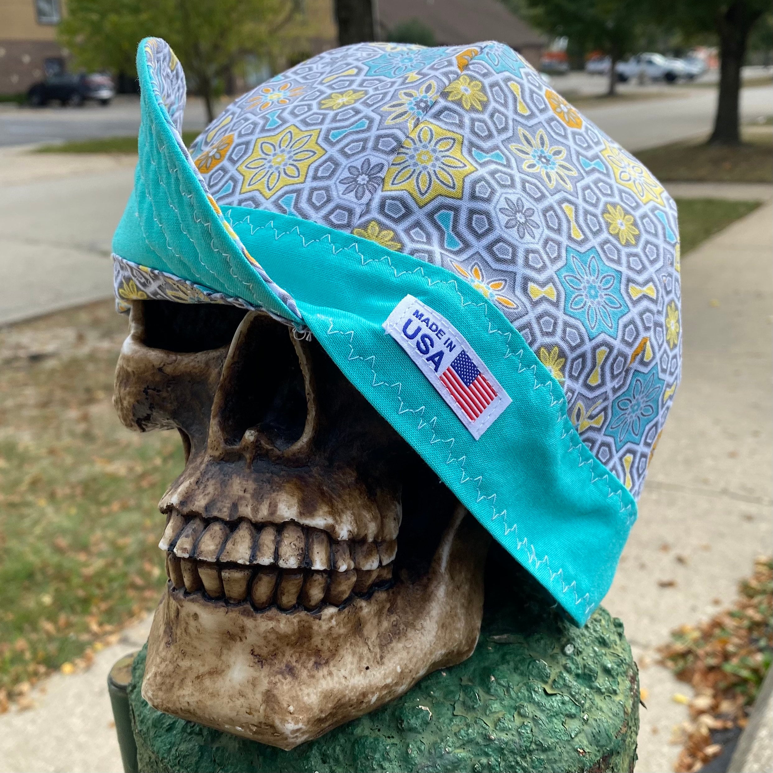 Sea Glass 100% Cotton Welding Cap 