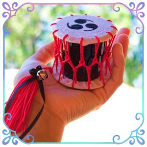 Taiko Drum Keychain ~ For Taiko No Tatsujin & drum lovers