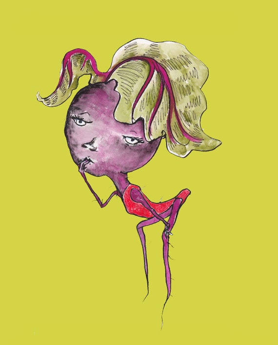Sexy Beet Pinup