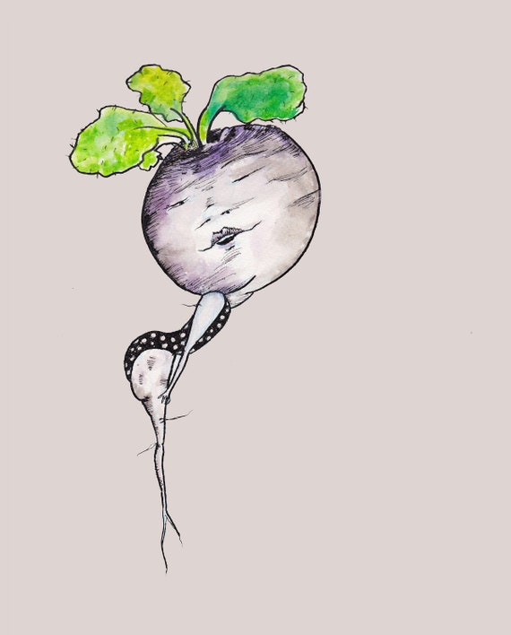 Sexy Turnip Pinup