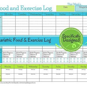 Weekly Blood Glucose Diabetes Log Diabetic Journal Blood Etsy