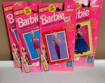 Barbie Mattel Vintage Fashion Play Cards 1993 New, Unused in Package