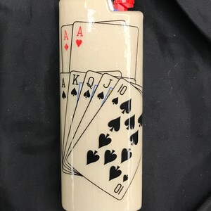 Pi Gow Wood Lighter Case // Playing Cards Wood Lighter Case