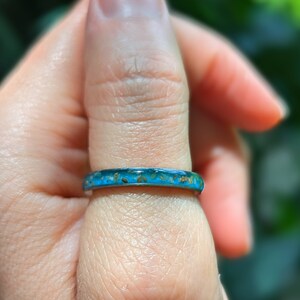 Pet Cremation Ring, Ashes Ring, Stainless Steel, Band Ring, Pet Loss, Memorial Ring, Cremation Jewelry, Dainty image 2