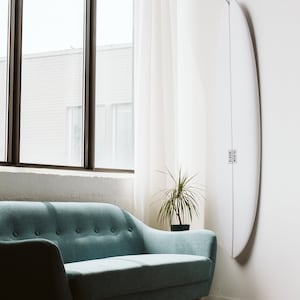 GNARWALL Hidden Surfboard Wall Rack - Wooden Mount for Shortboard and Longboards with FCS, Future or Single Fin Plug - Made in Canada