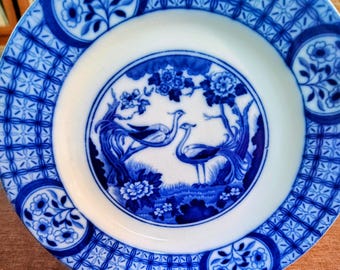 Johnson Brothers Flow Blue Plate
