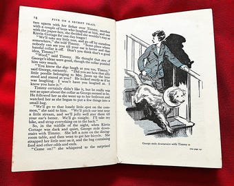 FAMOUS FIVE on a Secret Trail by Enid Blyton 1st first edition 1956 rare & collectable book