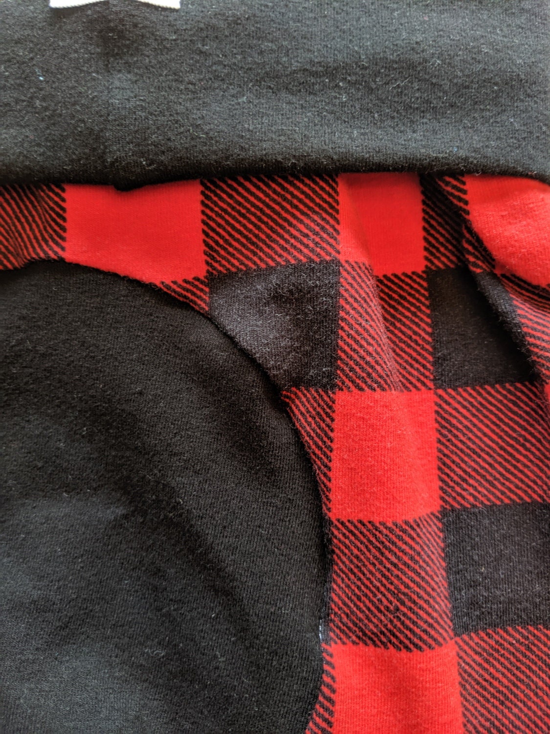 Maxaloones Buffalo Plaid Grow With Me Pants Red Buffalo | Etsy