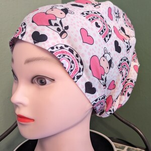 Scrub Cap European Medical Scrub Cap Nurse Scrub Cap Euro Scrub Cap Nicu Scrub Cap Women&#39;s Scrub Cap Sterile Cap Adjustable Scrub Cap Heart