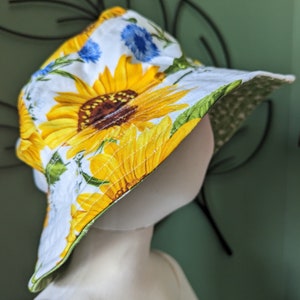 Bucket Hat, Girl Bucket Hat, Reversible Bucket Hat, Sun Hat, Best Seller Hats, Sunflower Hat, Toddler Bucket Hat, Beach Hat, Baby Bucket Hat