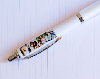 Personalized Gift Custom Pen, Office accessories Custom Photo Pen, Gift For Coworker or Boss Personalized Picture Pen, Customized Pen