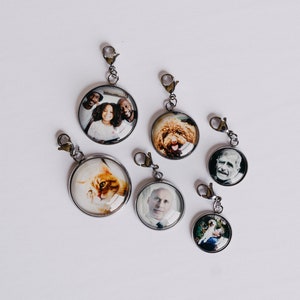 Charms you can put pictures in online