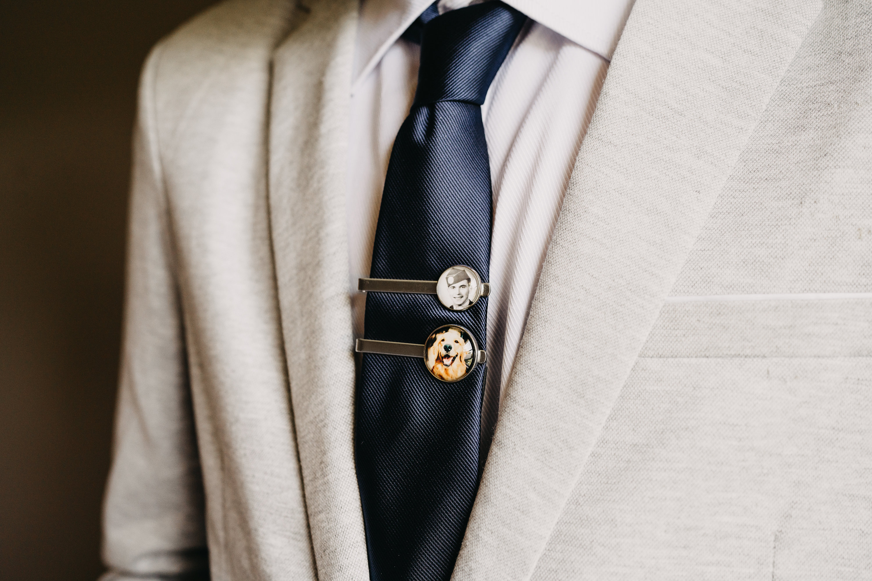 Personalized Photo Tie Clip