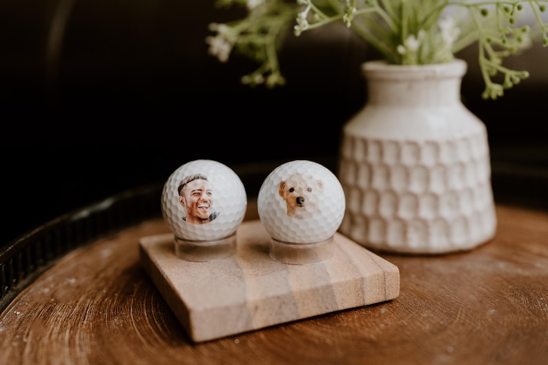 Custom Golf Balls, Personalized Golf Gift, Photo Face Golf Lover Ball Gift image 13