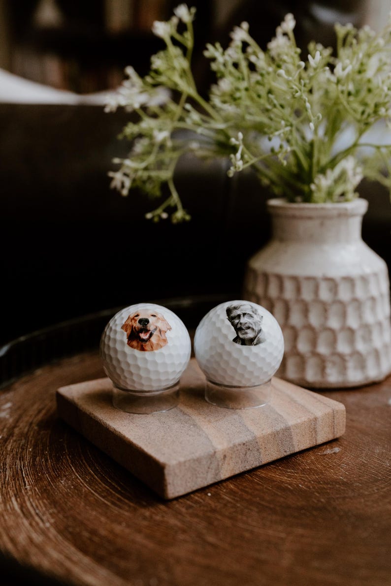 Custom Golf Balls, Personalized Golf Gift, Photo Face Golf Lover Ball Gift image 16