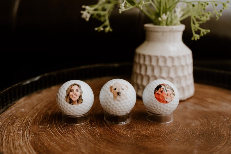 Custom Golf Balls, Personalized Golf Gift, Photo Face Golf Lover Ball Gift image 18