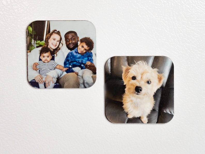 Personalized Magnet, Personalized Picture Magnet, Custom Photo Refrigerator Magnet image 6