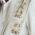 Gift For Groom From Bride on Wedding Day, Custom Photo Boutonniere Lapel Pin, Father of the Groom or Bride Gift