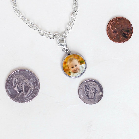 Personalized photo charm clearance