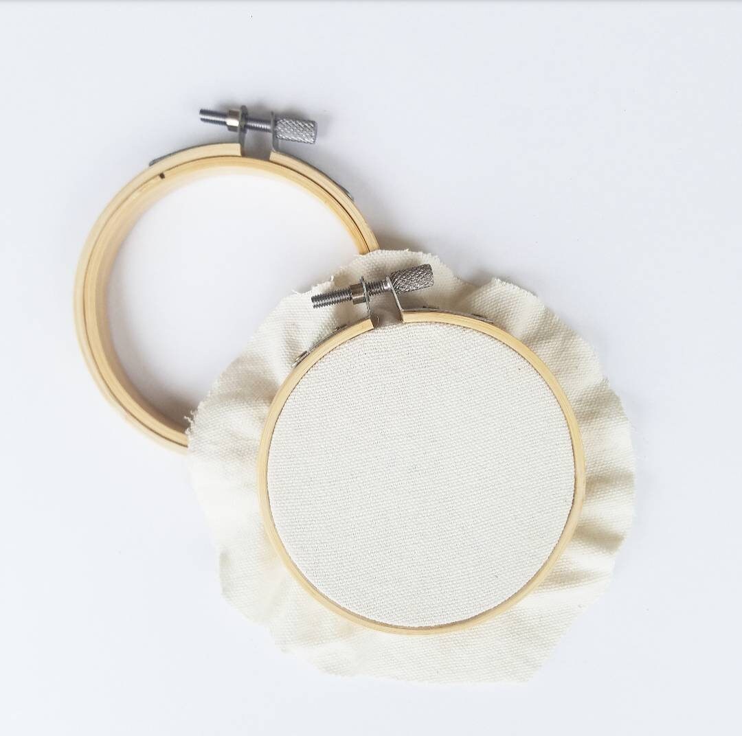 3 Inch Embroidery Hoops Small Embroidery Hoops Wooden Etsy