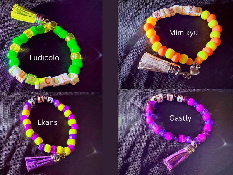 Pok mon pocket Monster Themed Bracelets Etsy pok-mon-pocket-monster-themed-bracelets-etsy