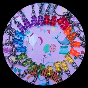 Gummy Bear Keychains