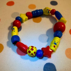 Whimsical Clown Bracelet