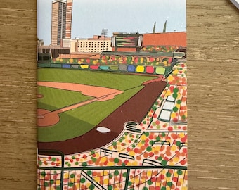 Cuaderno de bolsillo del estadio Fort Wayne Indiana Tincaps