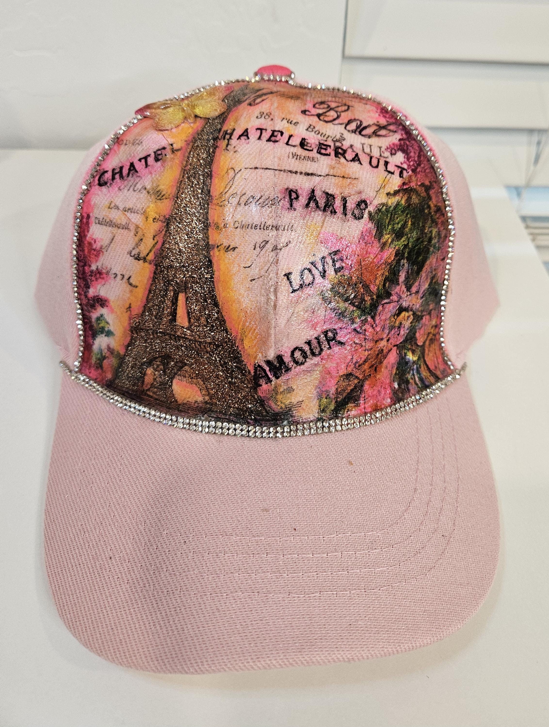 Hand-painted Baseball Hat: Wearable Art, Unique Design - Etsy