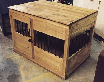 Wooden Double Dog Kennel DIY Plans Medium size | Etsy