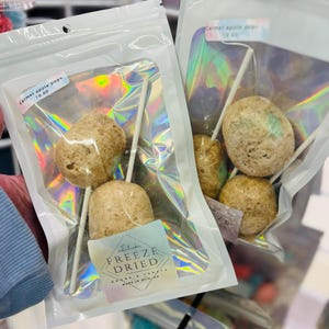 Freeze Dried Candy - Caramel Apple Suckers