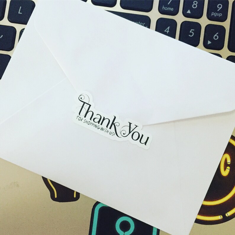 Thank You For Supporting My Small Business Stickers Ready To Use