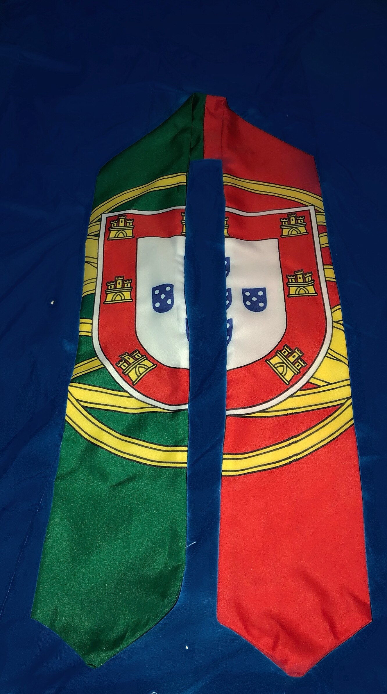 France Flag Graduation Stole France Flag Graduation Sash -  Portugal