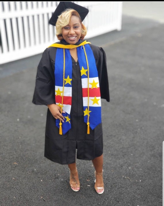 Cape Verde Graduation Stole 