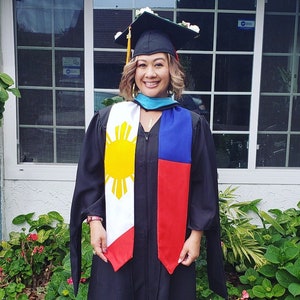 Philippine Philippinos graduation stole