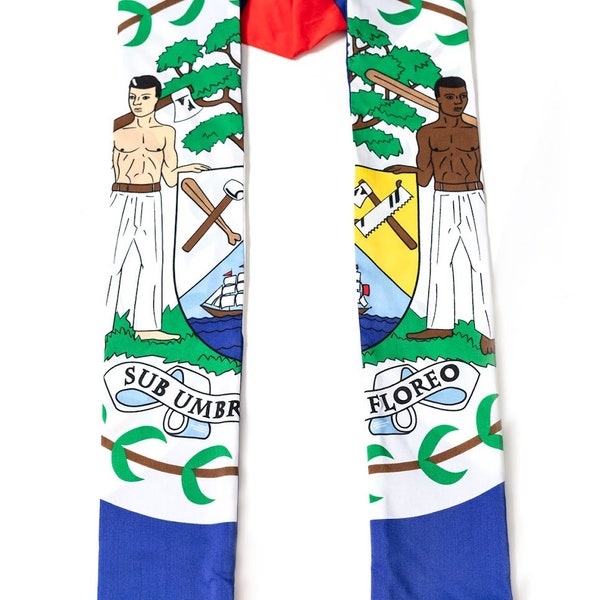 Belize flag graduation sash/stole graduation stole