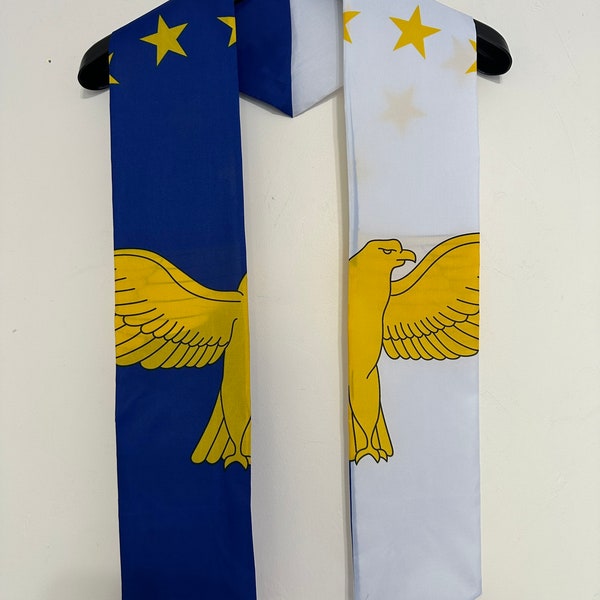 Azores graduation sash / stole