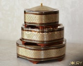 Mothers day gift from daughter jewellery box Chocolate Box Handmade box wooden box mosaic box inlay with Coppe