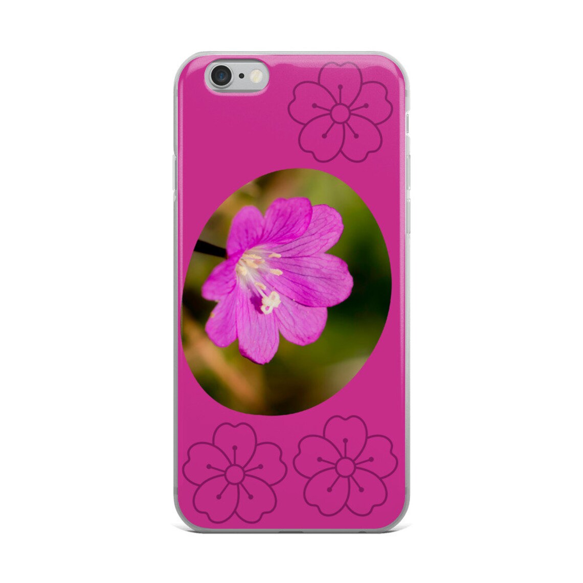Pink Flower iPhone Case Etsy