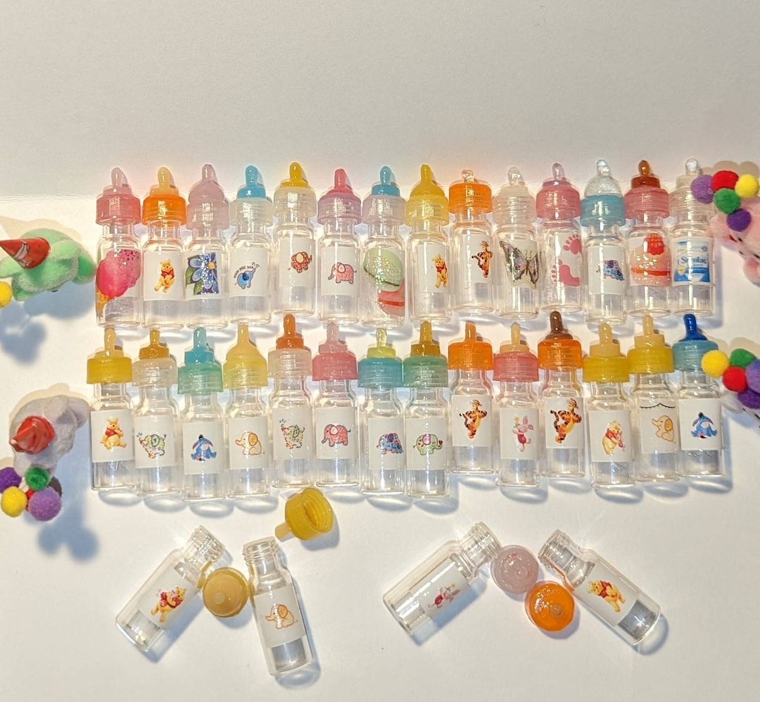 Mini Silicone Ooak Baby Doll Glass Bottles for 37 Babies Etsy