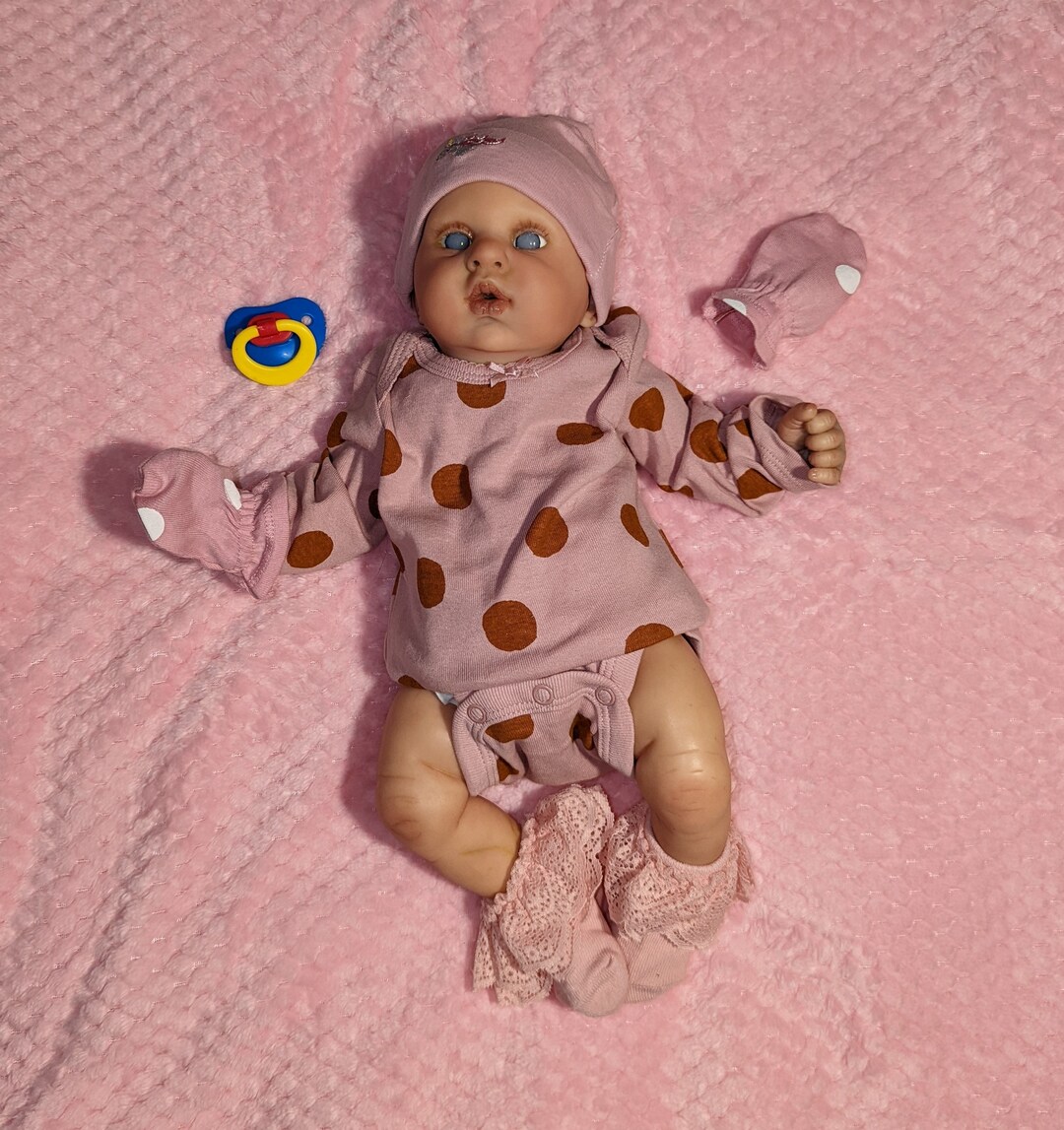 Zombie Reborn Baby Girl Doll 17 Vinyl Reborn Doll Life Etsy