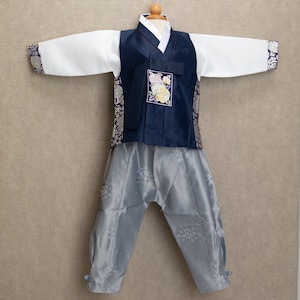 Luxury Prince HANBOK, Boy 2Years, Korean  Birthday Party, Dol Hanbok Set , Korean Traditional Dress, Boy Hanbok