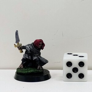 Halfling Rogue Miniature: D&D Tabletop RPG Figure
