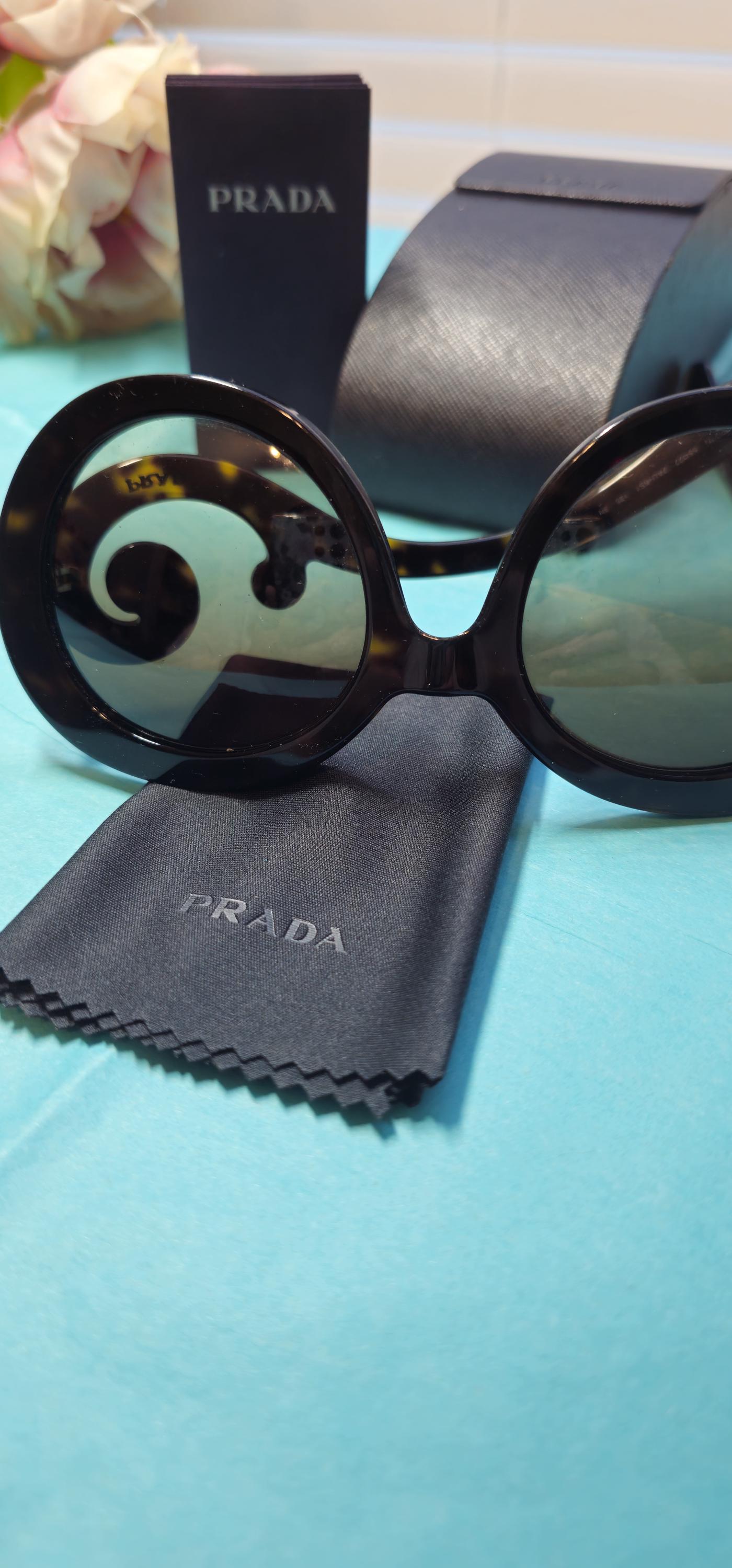 PRADA スワールデザイン サングラス Prada Swirl Sunglasses - Etsy